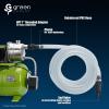 imageGreen Expert 1quot ID Inlet Hose Kit with End Valve and Threaded Adapter 25Foot Transparent PVC for Well Pumps Water Intake AllinOne Easy Installation13Foot