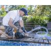 imageGreen Expert 1quot ID Inlet Hose with Brass Fittings and Check Valve Full Kit for Well Pump Water Intake Easy to Install for Quickly Water Sucking from Garden Pond Canal Reservoir 13Foot13Foot