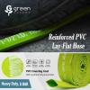 imageGreen Expert 2 inch ID Lay Flat Discharge Hose 50 feet with Clamps Reinforced PVC Water Drain Hose Heavy Duty for Sump Pumps Quickly Water Removal Pool Backwash Filter Accessory Green25FT 15 ID