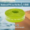 imageGreen Expert 2 inch ID Lay Flat Discharge Hose 50 feet with Clamps Reinforced PVC Water Drain Hose Heavy Duty for Sump Pumps Quickly Water Removal Pool Backwash Filter Accessory Green50FT 15 ID