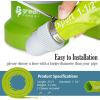 imageGreen Expert 2 inch ID Lay Flat Discharge Hose 50 feet with Clamps Reinforced PVC Water Drain Hose Heavy Duty for Sump Pumps Quickly Water Removal Pool Backwash Filter Accessory Green25FT 15 ID