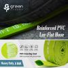 imageGreen Expert 2 inch ID Lay Flat Discharge Hose 50 feet with Clamps Reinforced PVC Water Drain Hose Heavy Duty for Sump Pumps Quickly Water Removal Pool Backwash Filter Accessory Green50Foot 2 ID