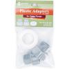 imageGreen Expert Plastic Adapter Kit Multipurpose for Water Hose and Sump Pump Easy Connection 112quot NPT Female to 34quot GHT ampamp 1quot NPT Male and 114quot ampamp 112quot Barb Connector Replacement Pump AccessoryKIT01