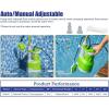 imageGreen Expert 34HP Submersible Sump Pump Max 4000GPH High Flow Adjustable Float Switch Manual Automatic for Easy Water Removal in Pool Hot Tub Basement Floods Backup Drainage System 25FT Power Cord34HP 4000GPH