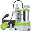 imageGreen Expert 15HP Submersible Sump Pump 5500GPH High Flow 25FT Power Cord AutoManual Adjustable Float Intake Holes Changeable AllinOne Solution for Basement Pool Hot Tub Flooded Areas
