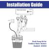 image:imageGreen Expert Tankless Water Heater Flushing Kit 12HP HighFlow Pump 2500 GPH 3 Gallon LockingLid Bucket 26ft 34 GHT PVC Hoses amp Wrench Descaling Maintenance Kit Descaler Not Included