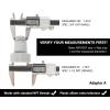 image:imageGreen Expert Plastic Elbow Adapter Kit for Water Hose and Sump Pump Easy Connection Contains a 112 NPT Female to 34 GHTamp112 Barb Connector and a 112 NPT Male Elbow with a Check Valve112 NPT x BarbGHT